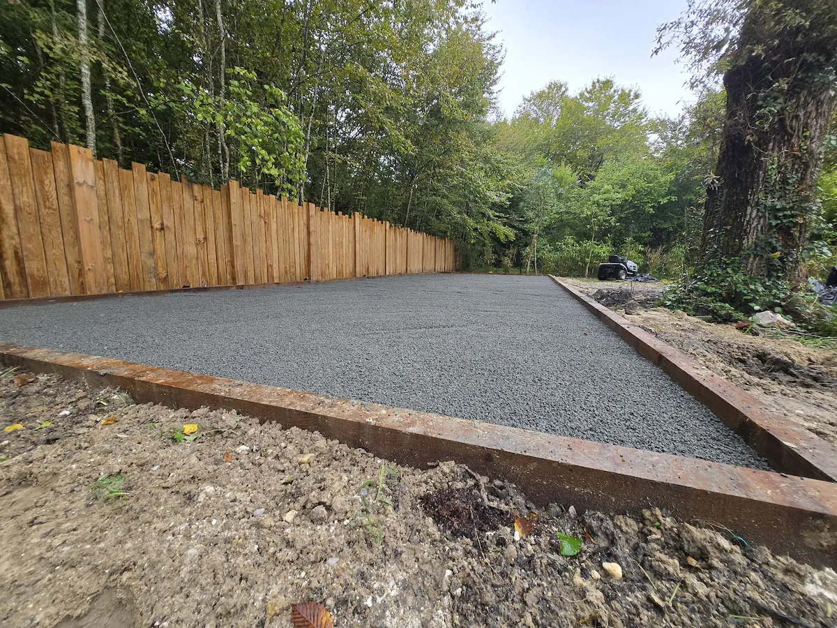 Aménagement d'un terrain de pétanque à Bordeaux