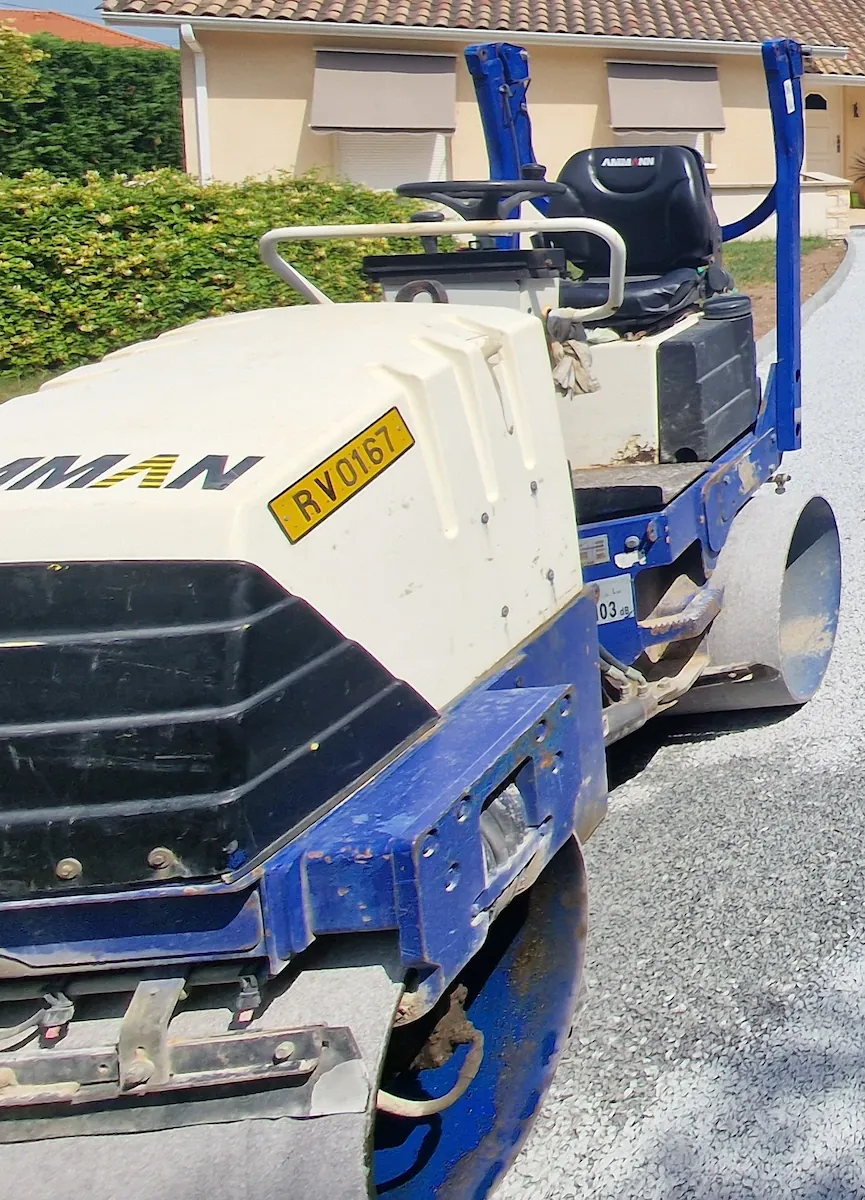 Compacteur Ammann Bordelaise de Terrassement
